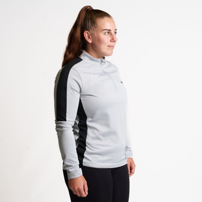 Nike Womens Dri-Fit Academy 23 Drill Top (W) Wolf Grey-Black-White